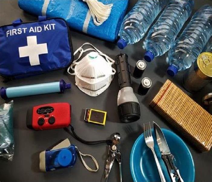 Emergency preparedness items.